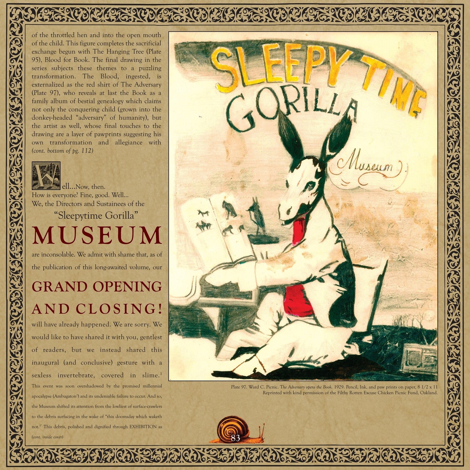 Sleepytime Gorilla Museum - Grand Opening and Closing 2xLP (Gray Vinyl)