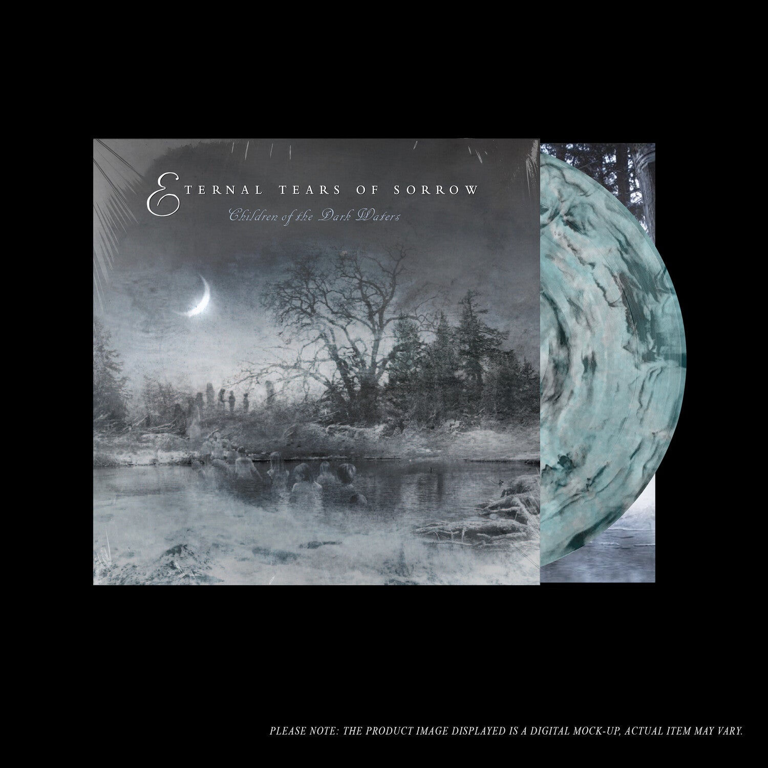 Eternal Tears of Sorrow - Children Of The Dark Waters (White Turquoise Black Marble Vinyl)