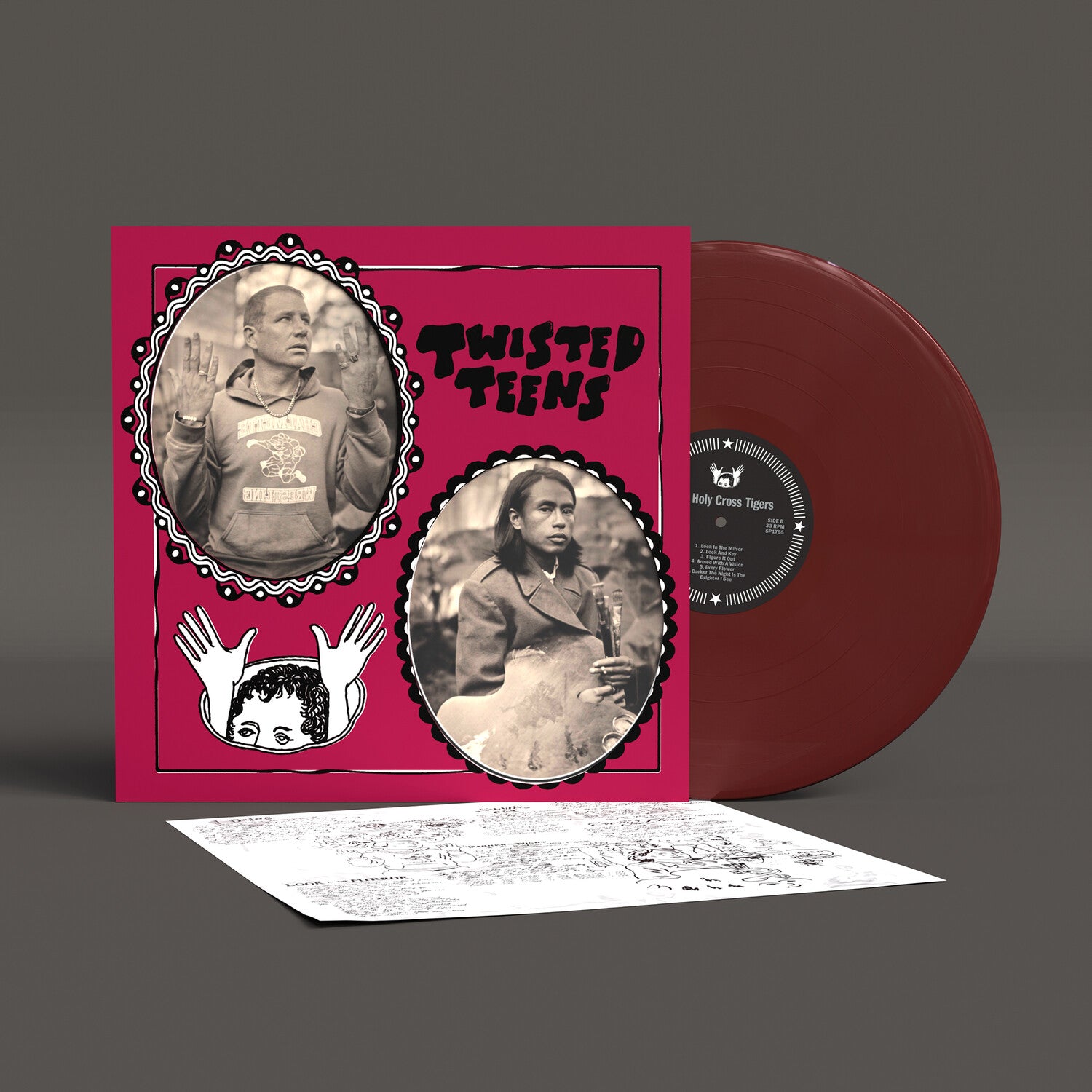 Twisted Teens - The Holy Cross Tigers (Maroon Vinyl)