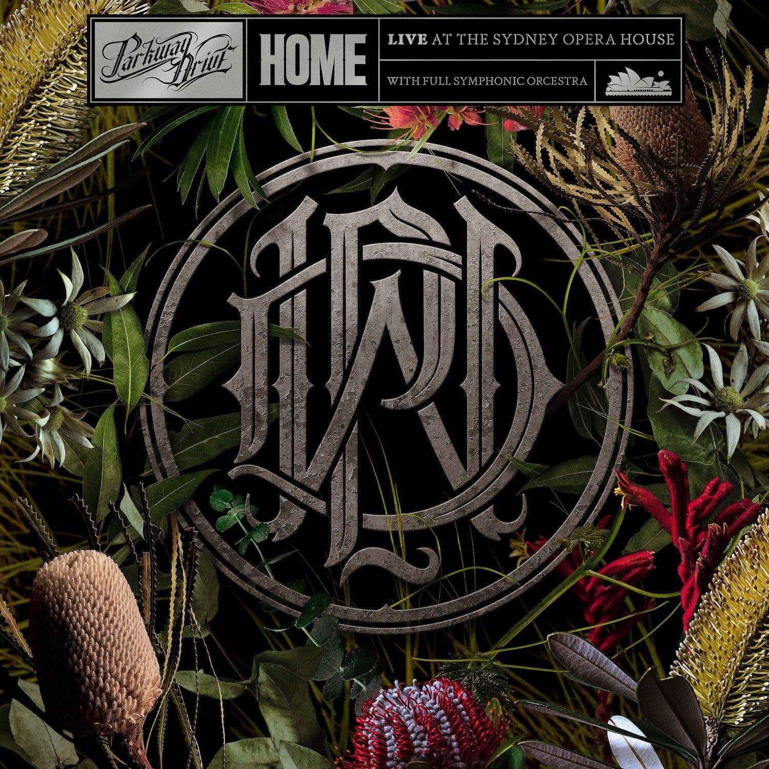 Parkway Drive - Home - Live at the Sydney Opera House 3xLP (Clear Vinyl) — vinyl LP album cover