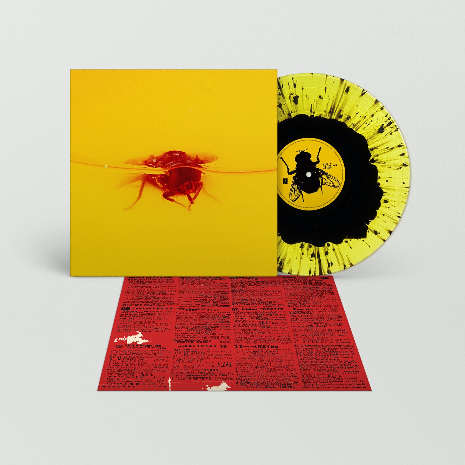 Gift - Frenzy for the Thrill (Yellow Black Vinyl)