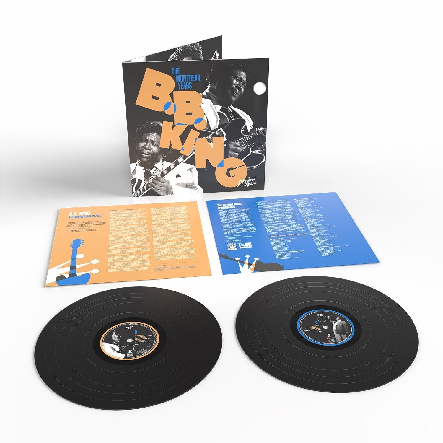 B.B. King - The Montreux Years 2xLP — vinyl LP album cover