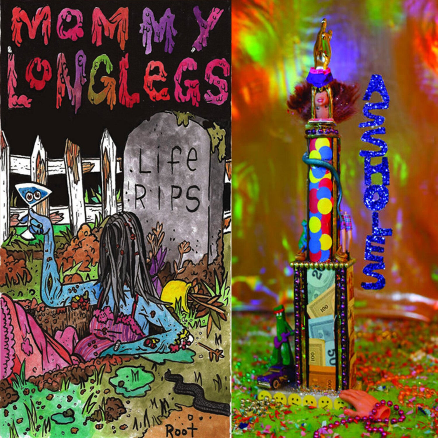 Mommy Long Legs - Life Rips / Assholes (Cassette)