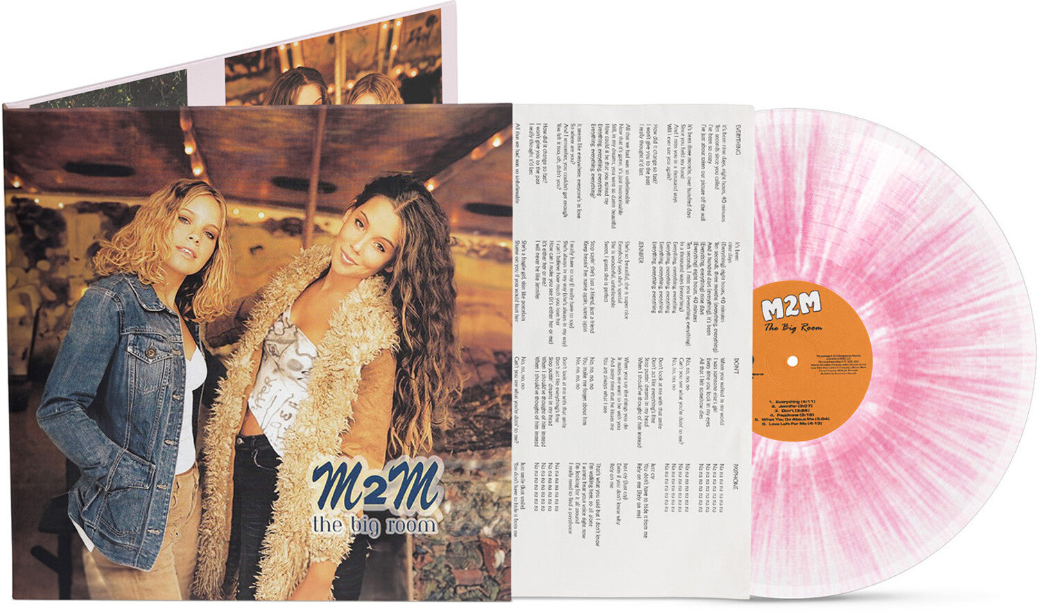 M2M - The Big Room (White Pink Vinyl)