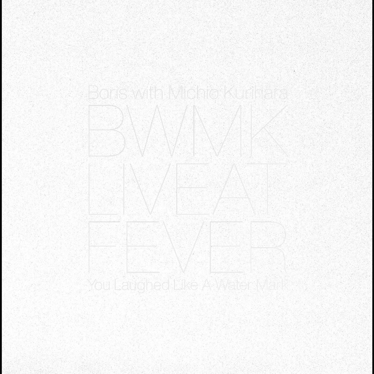 Boris - Live at Fever 20181229 2xLP — vinyl LP album cover