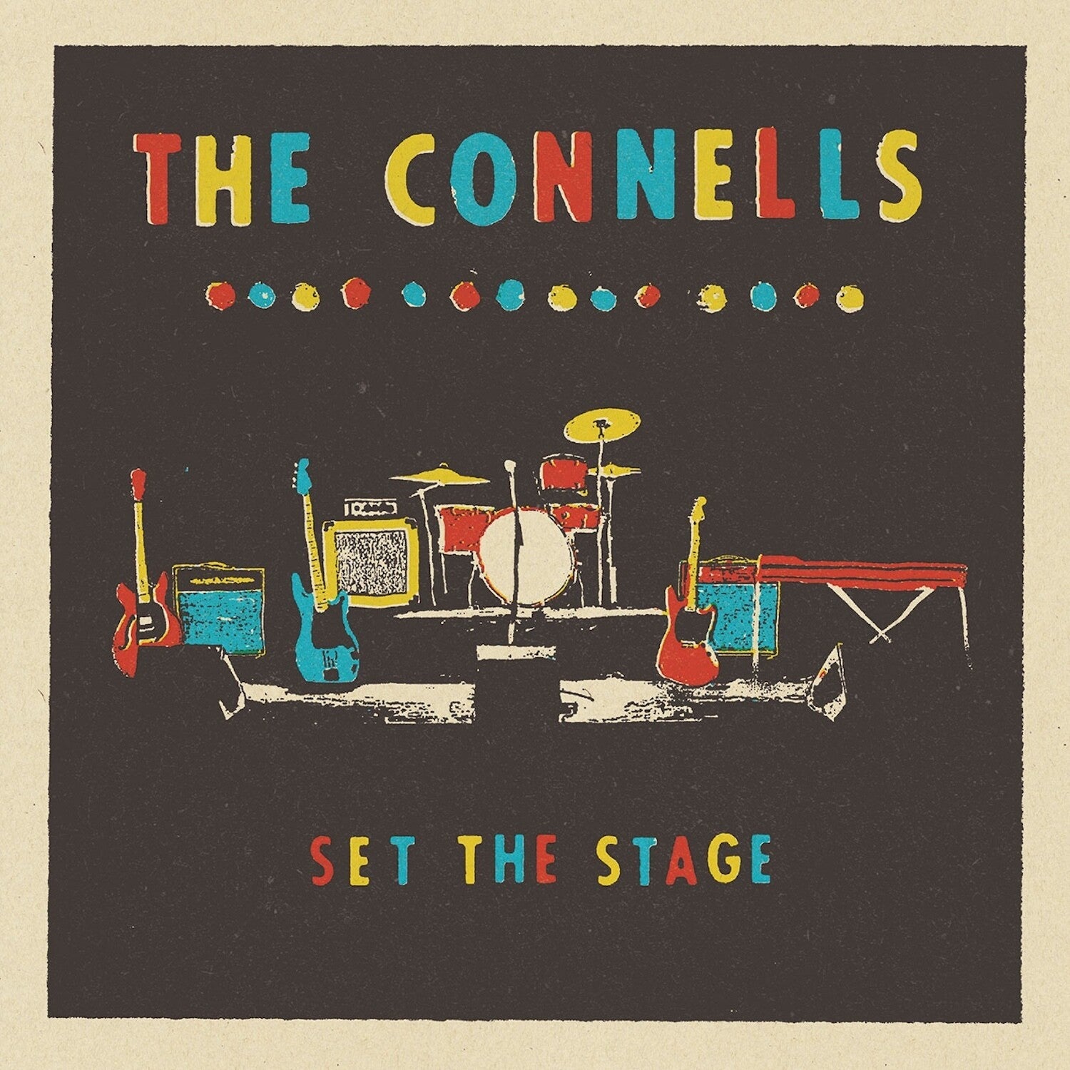 The Connells - Set the Stage — vinyl LP album cover