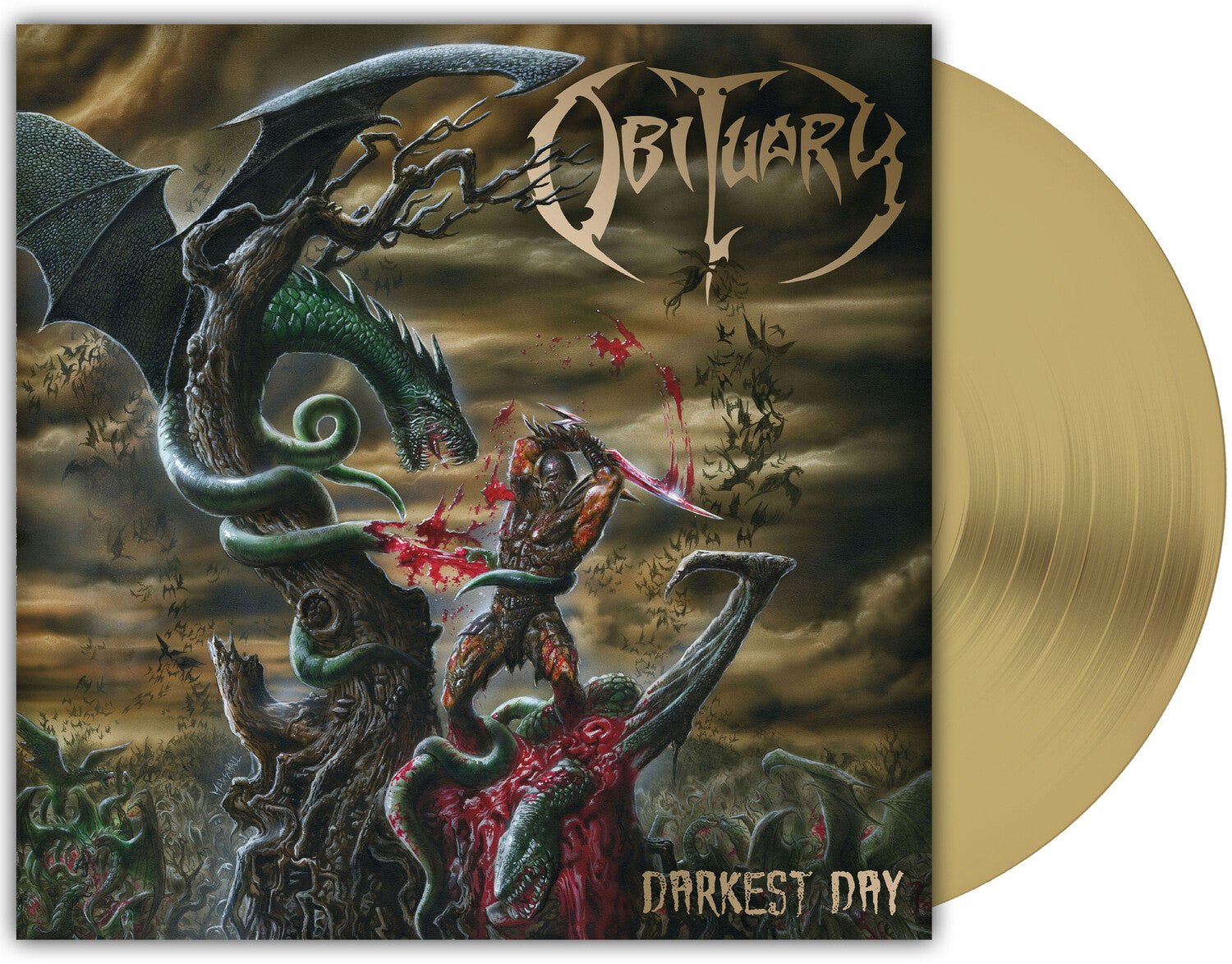 Obituary - Darkest Day 2xLP (Clear Vinyl)