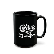 Japanese Logo Black Mug