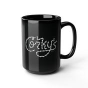 Barbed Wire Black Mug
