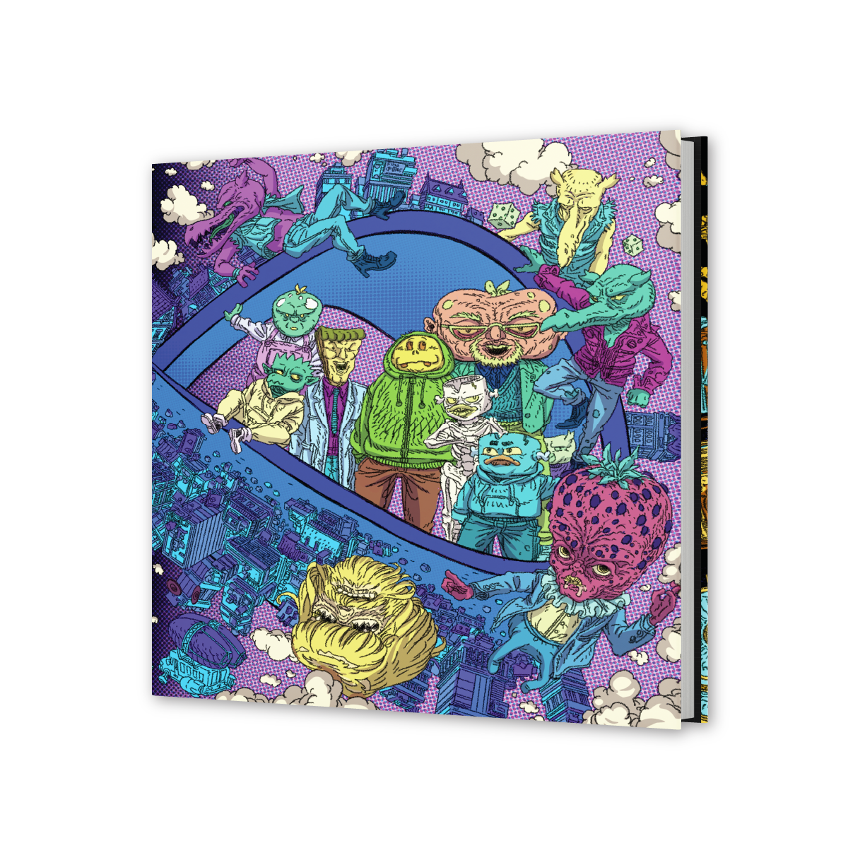 Dance Gavin Dance: Night of the Fruit Mafia // Dance of the Robot - Graphic Novel (Signed Platinum Edition)