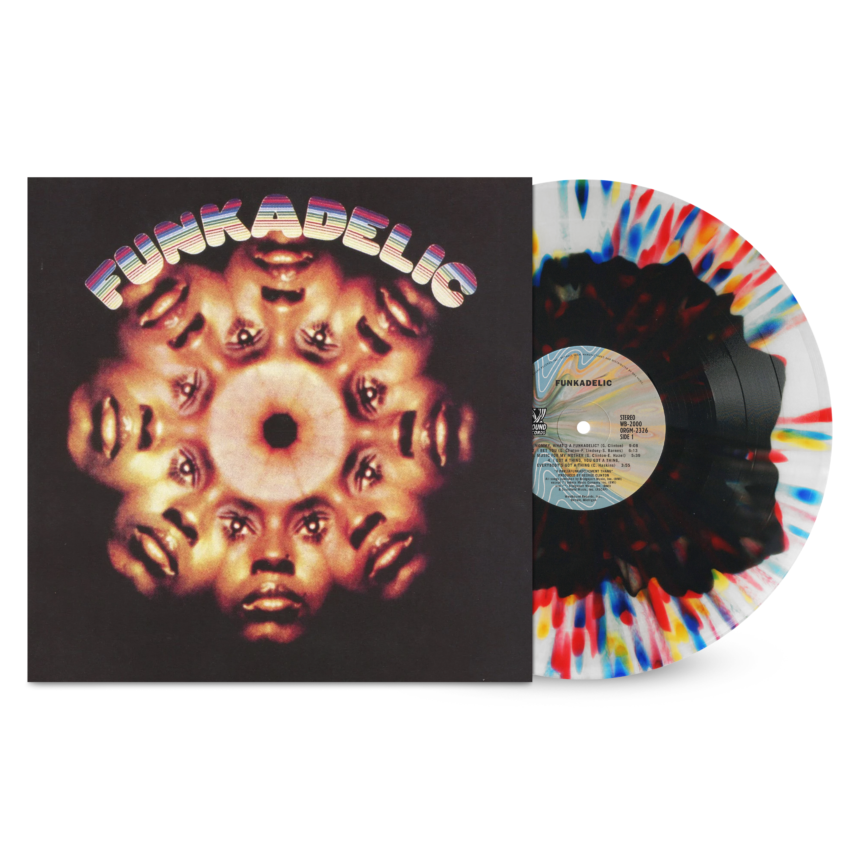 Funkadelic - Funkadelic (Self-Titled) Levitation Edition, cover and vinyl