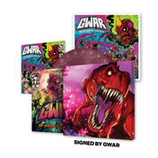 GWAR: 'The Return of Gor Gor' Signed Platinum Edition Comic Book + Vinyl LP (Limited Edition Fruit Punch)