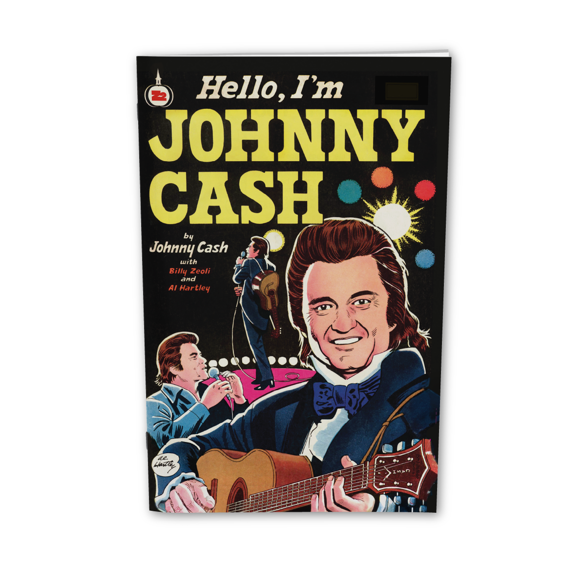 Hello, I'm Johnny Cash - Comic Book cover (Al Hartley)