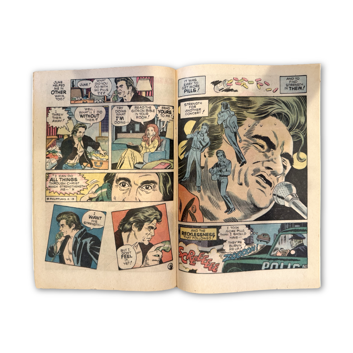 Hello, I'm Johnny Cash - interior page