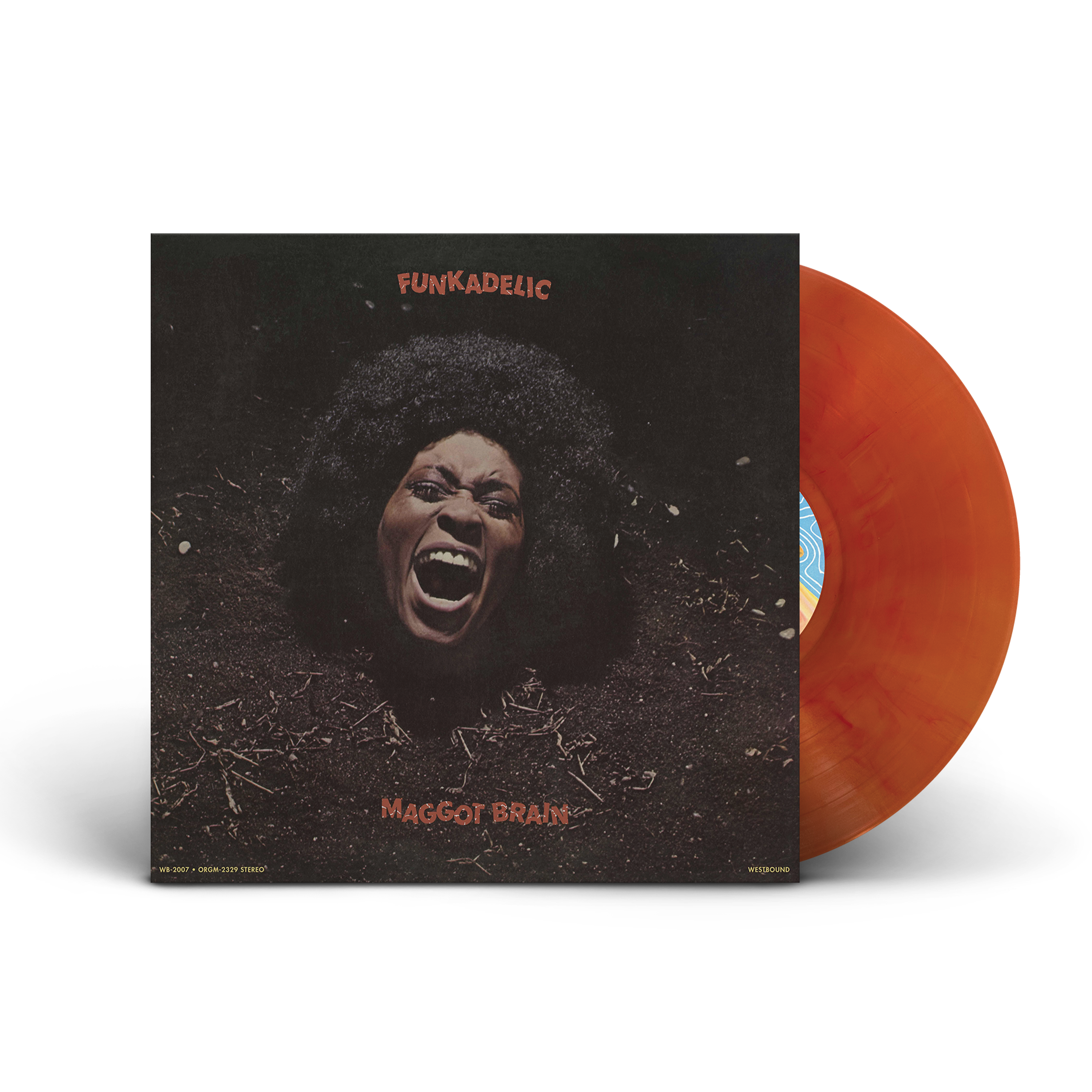 Funkadelic - Maggot Brain (Armageddon Red LP) — vinyl LP album cover