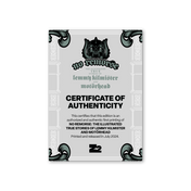 NO REMORSE: THE ILLUSTRATED TRUE STORIES OF LEMMY KILMISTER AND MOTÖRHEAD - DELUXE + VINYL 2-LP EDITION