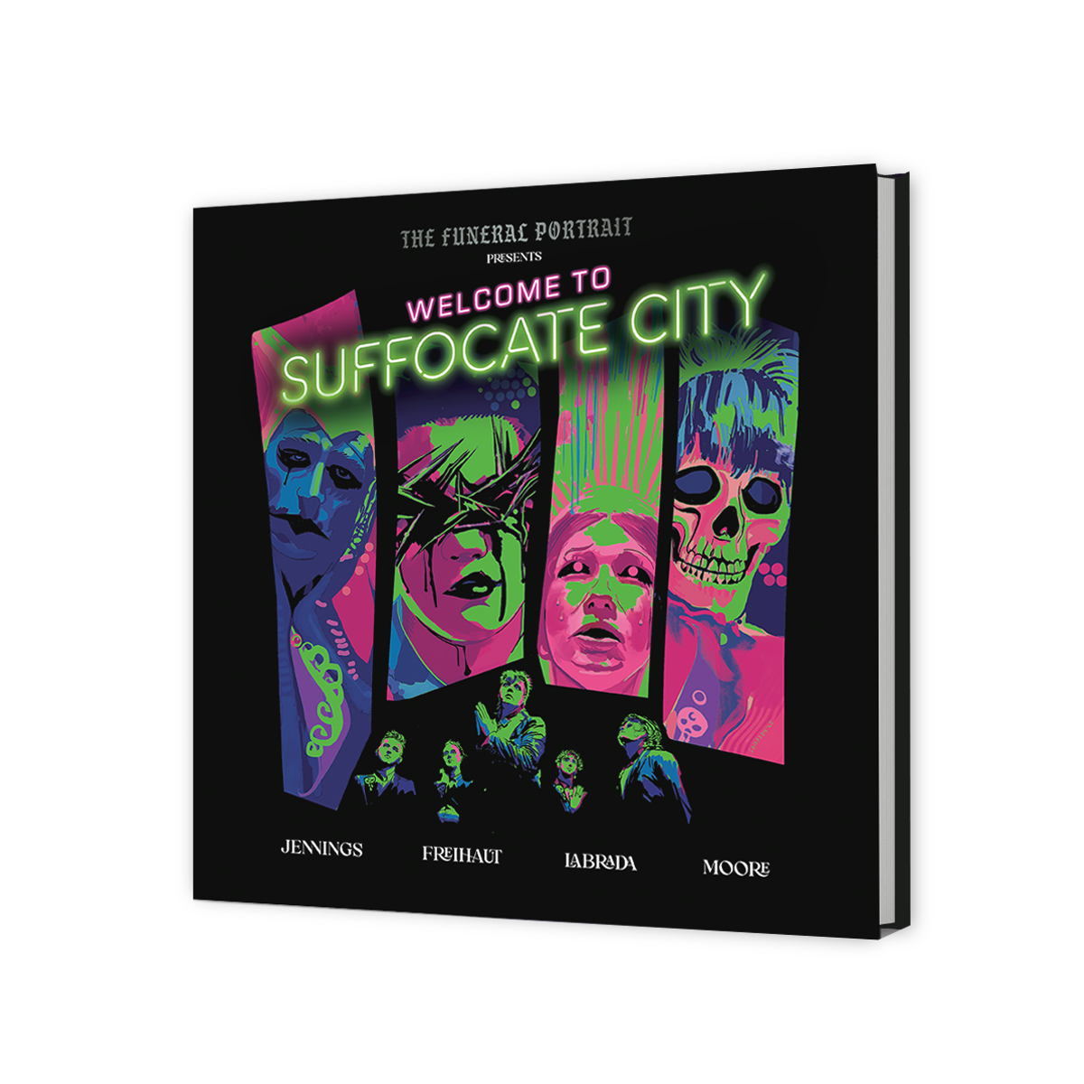 The Funeral Portrait: Welcome To Suffocate City - SIGNED Graphic Novel (Platinum Limited Edition)