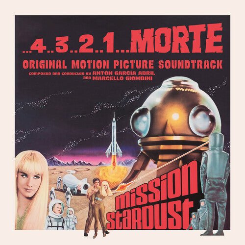 ABRIL,ANTON GARCIA / GIOMBINI,M - 4 3 2 1 Morte - O.s.t. - Ltd Clear Red Vinyl - Corkys Coffee