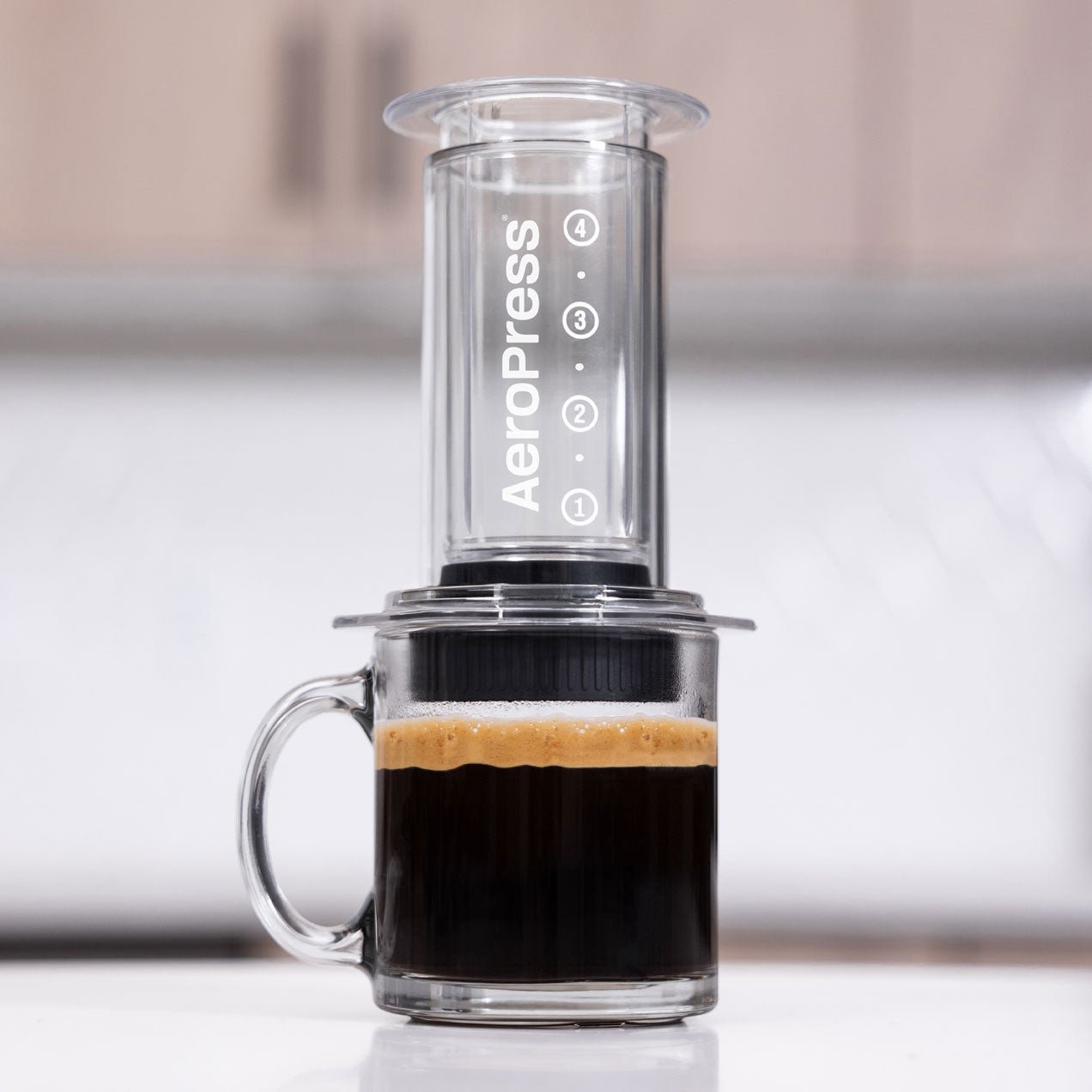 AeroPress Clear Coffee Maker - Corkys Coffee