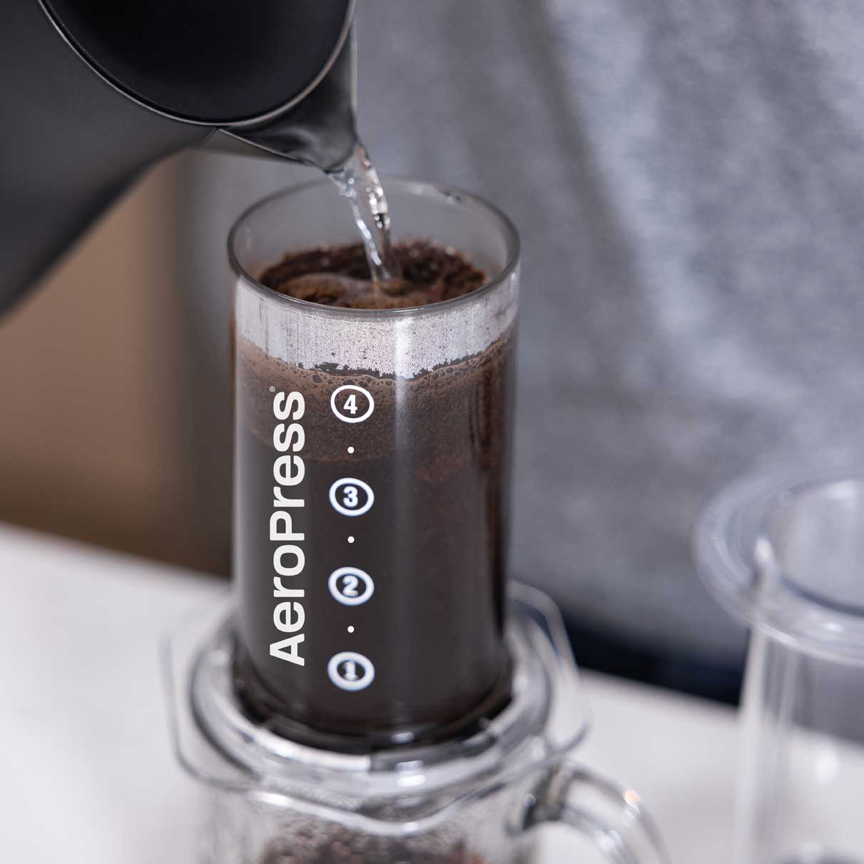 AeroPress Clear Coffee Maker - Corkys Coffee