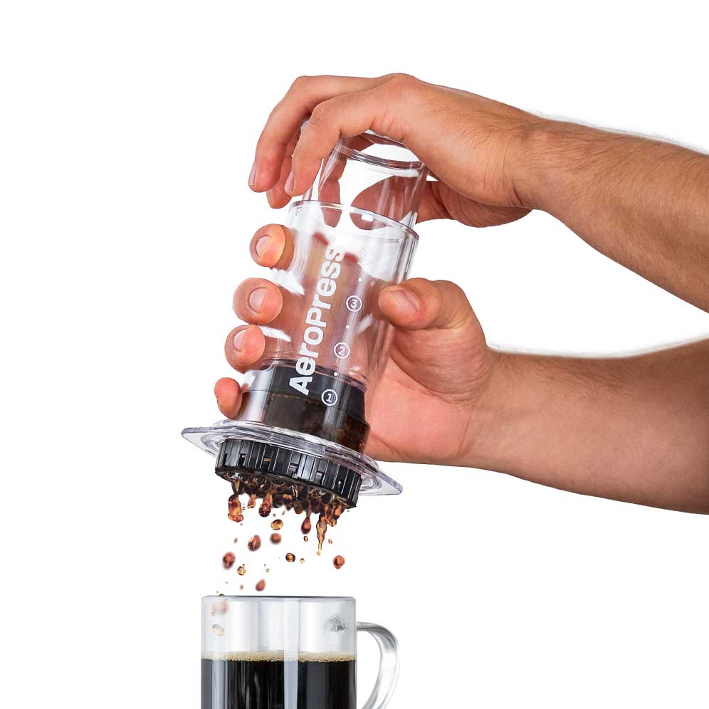 AeroPress Clear Coffee Maker - Corkys Coffee