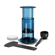 AeroPress Clear Coffee Maker - Blue - Corkys Coffee