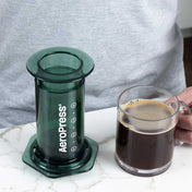 AeroPress Clear Coffee Maker - Green - Corkys Coffee