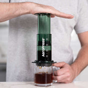 AeroPress Clear Coffee Maker - Green - Corkys Coffee