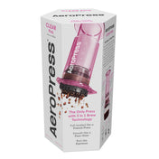 AeroPress Clear Coffee Maker - Pink - Corkys Coffee