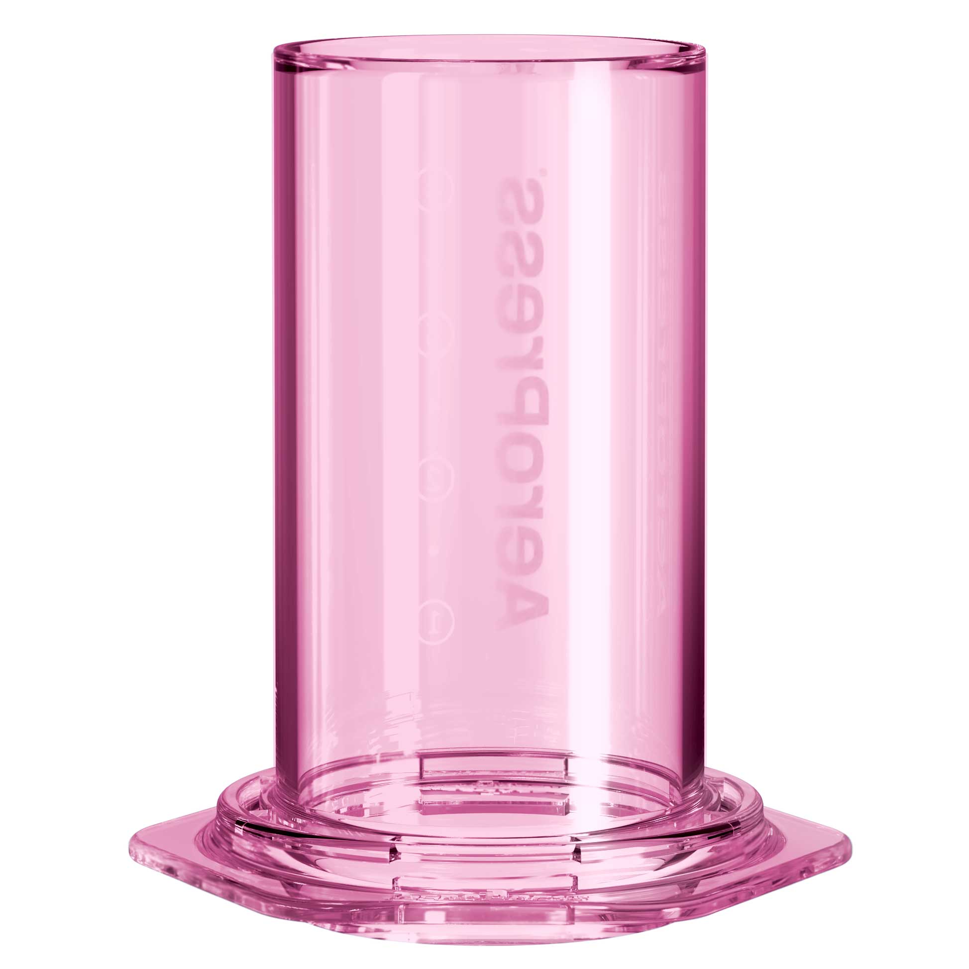 AeroPress Clear Coffee Maker - Pink - Corkys Coffee