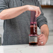 AeroPress Clear Coffee Maker - Pink - Corkys Coffee