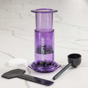 AeroPress Clear Coffee Maker - Purple - Corkys Coffee