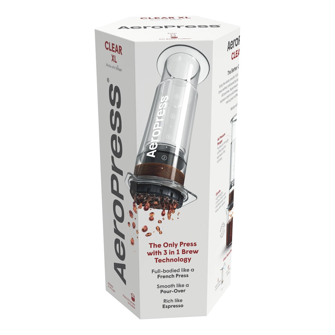 AeroPress Clear XL Coffee Maker - Corkys Coffee