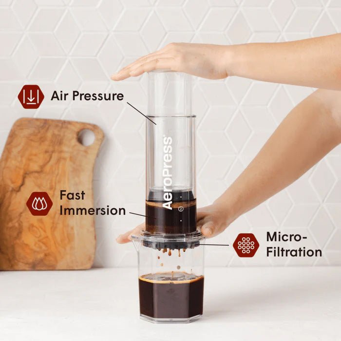 AeroPress Clear XL Coffee Maker - Corkys Coffee