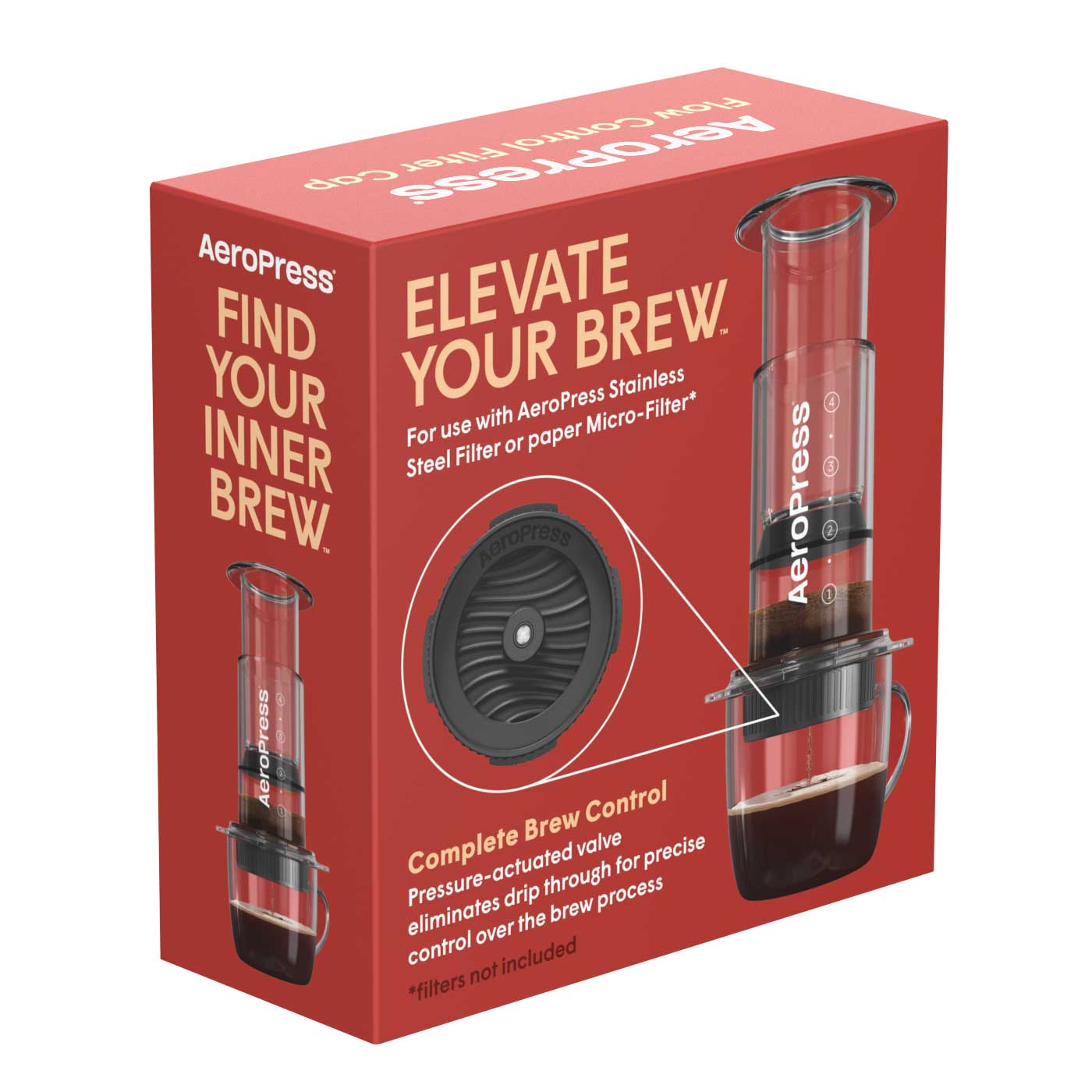 AeroPress Flow Control Filter Cap - Standard - Corkys Coffee