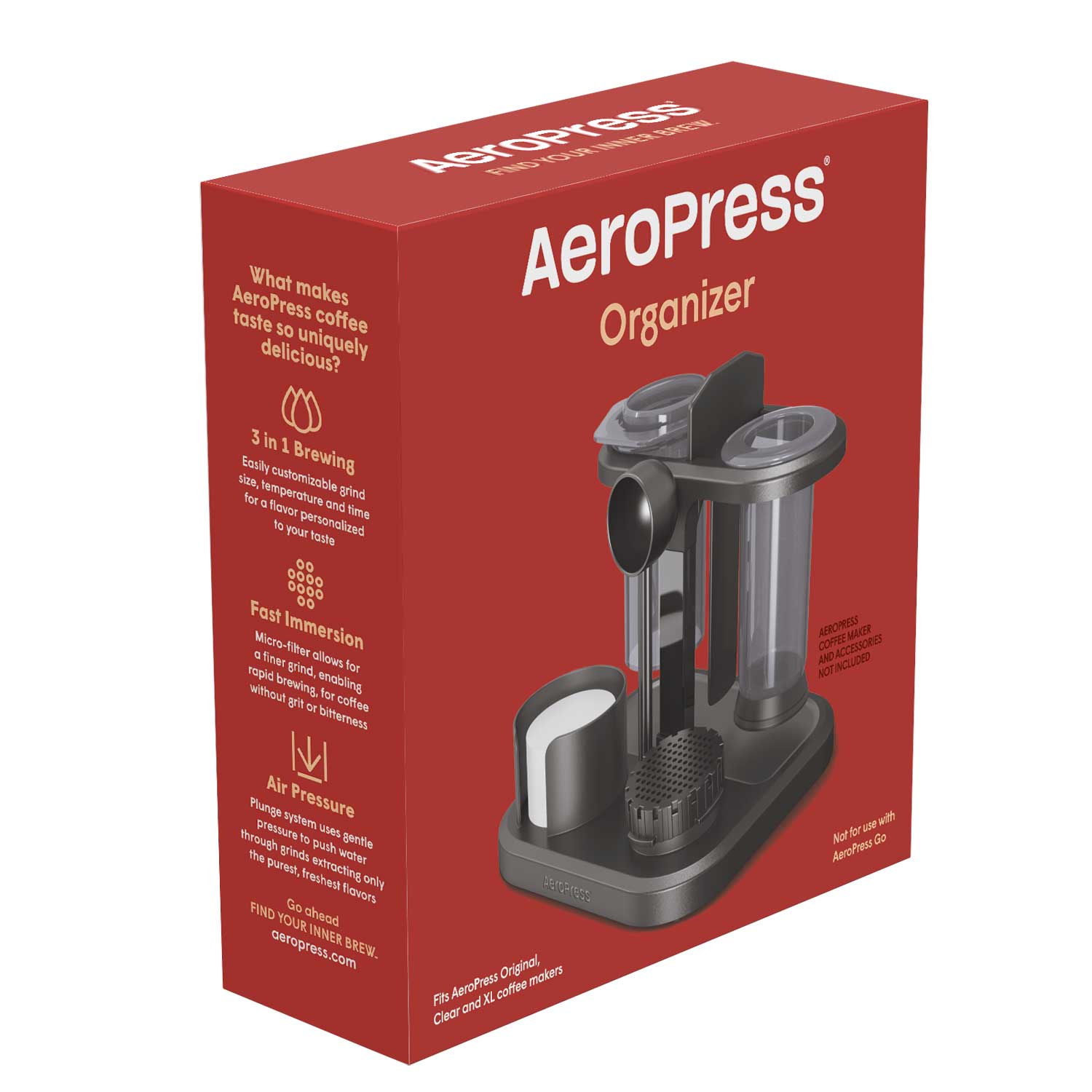 AeroPress Organizer Stand - Corkys Coffee