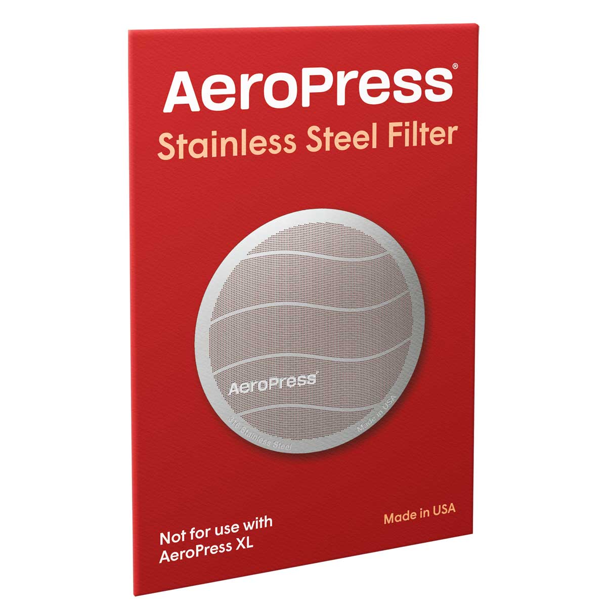 AeroPress Standard Stainless Steel Reusable Filter - Corkys Coffee