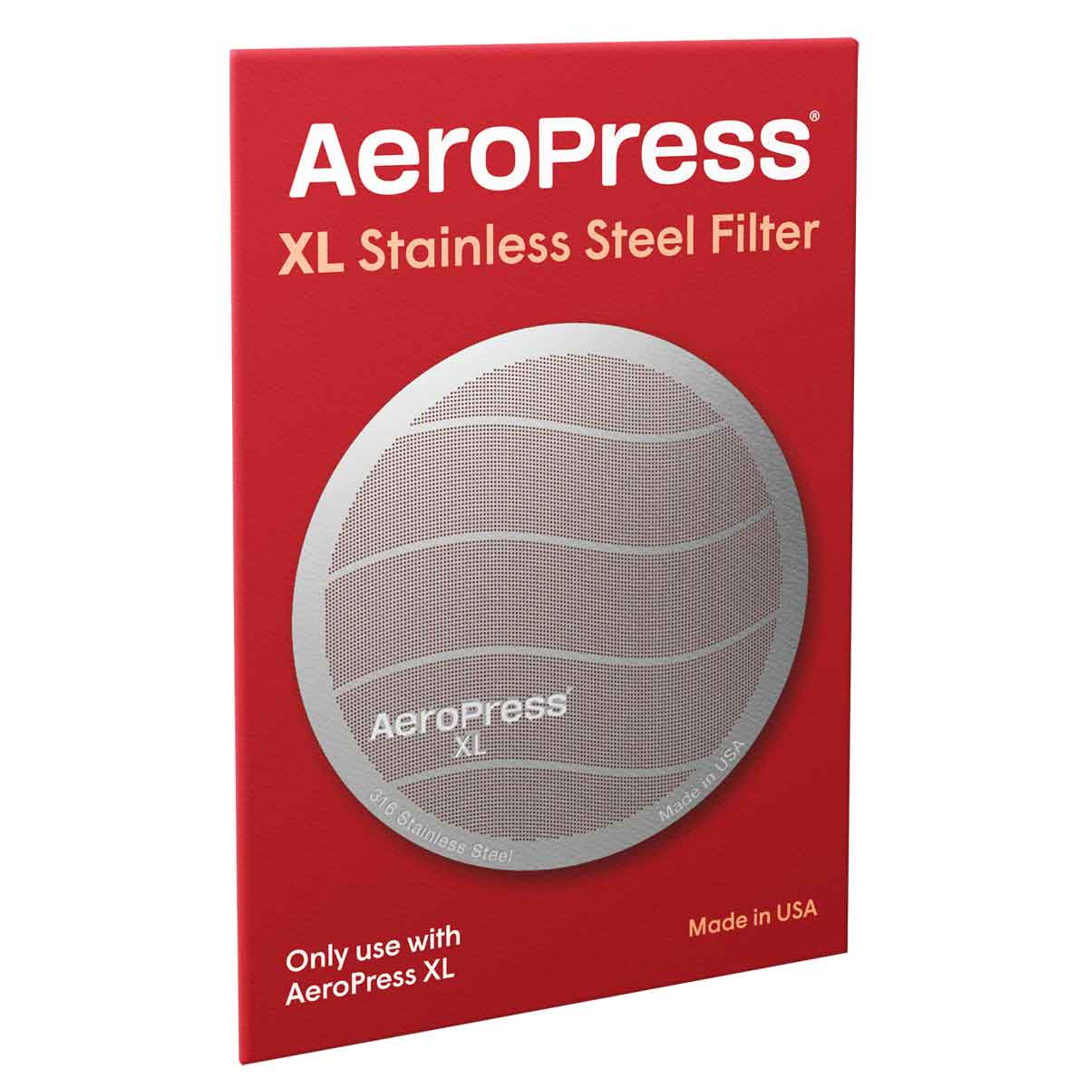AeroPress XL Stainless Steel Reusable Filter - Corkys Coffee