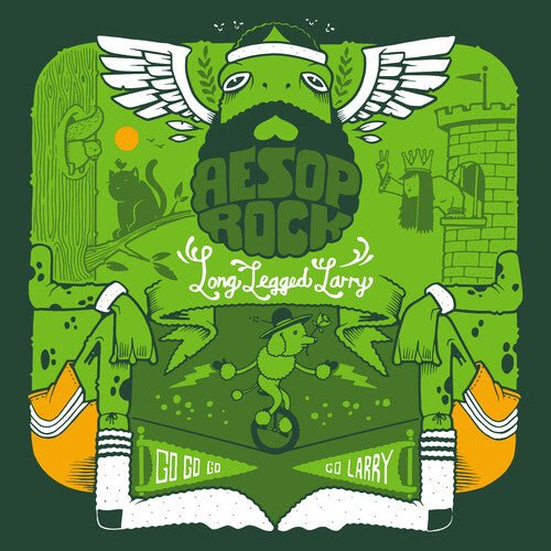 Aesop Rock - Long Legged Larry (Green 7") - Corkys Coffee