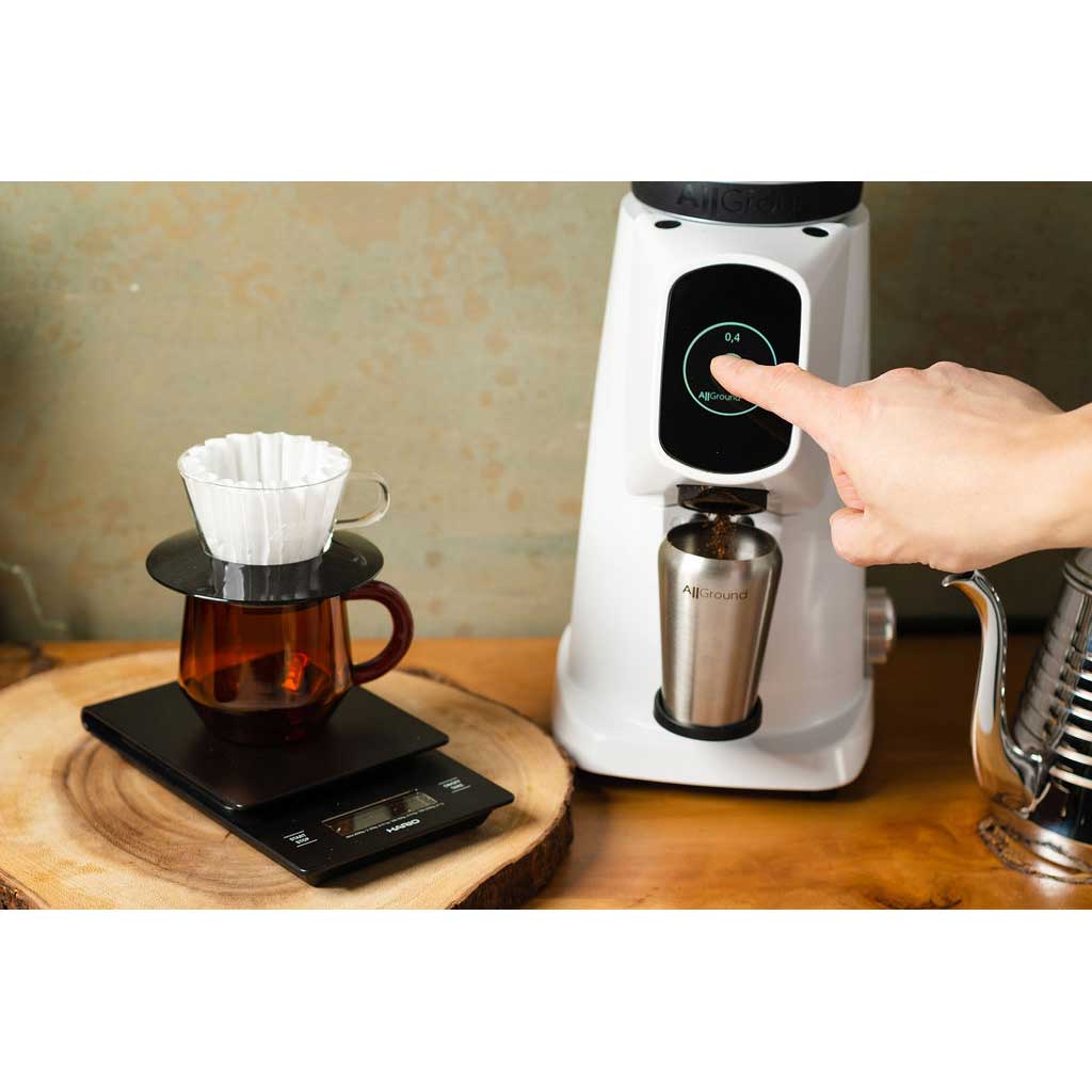 AllGround ProBrew Filter Coffee Grinder - Deep Black - Corkys Coffee