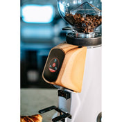 AllGround Sense All Purpose Home Coffee Grinder - White w/ Wood - Corkys Coffee