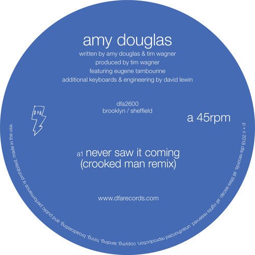 Amy Douglas - Never Saw It Coming - Corkys Coffee