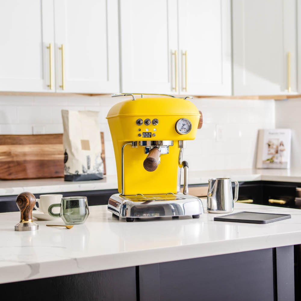 Ascaso Dream PID Automatic Home Espresso Machine - Sun Yellow - Corkys Coffee