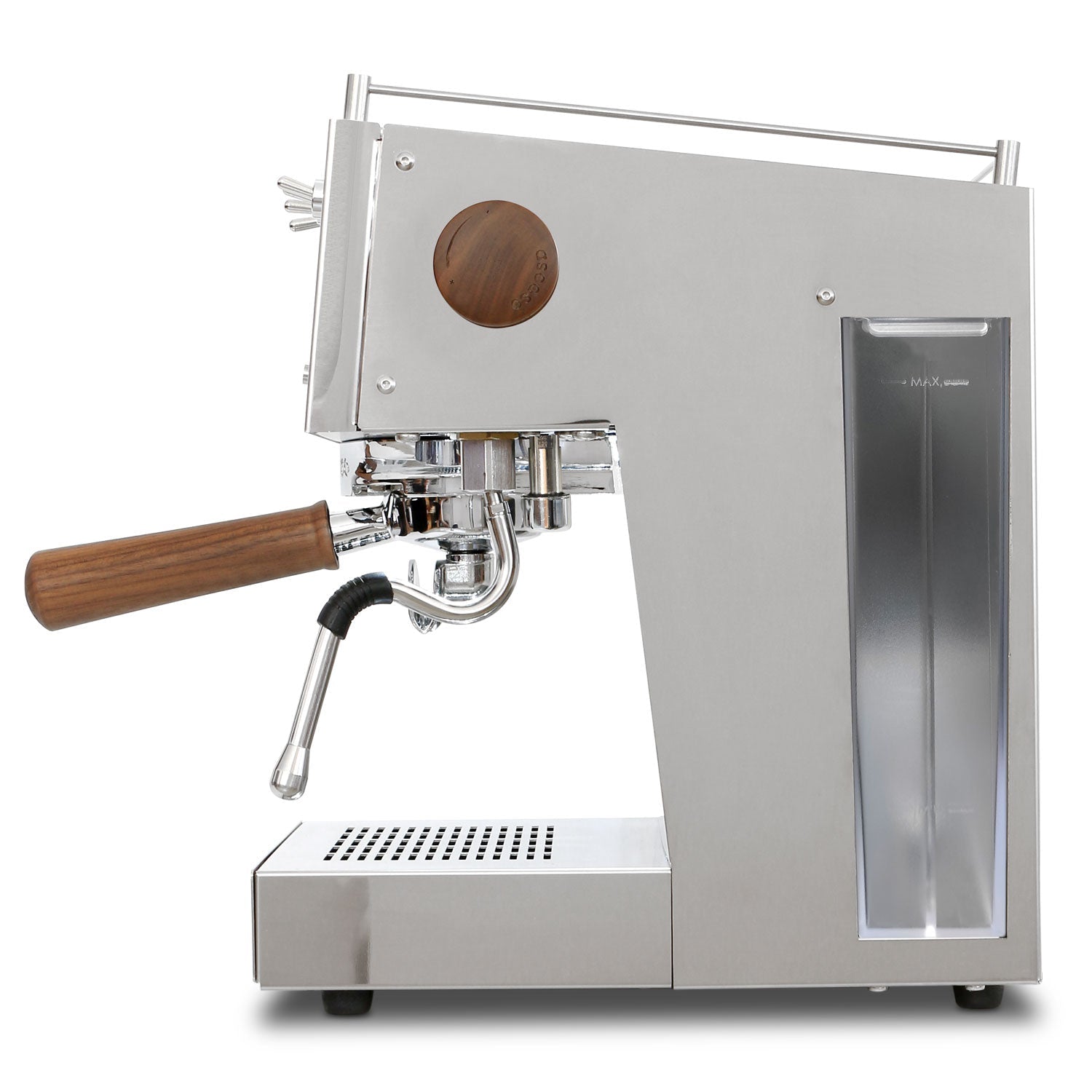 Ascaso Steel DUO PID Espresso Machine – Dual Thermoblock, Programmable, 120V (Inox) - Corkys Coffee