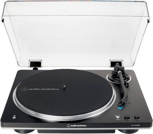 Audio - Technica AT - LP70XBT Audio Technica Turntable Fully Automatic Bluetooth Wire) - Corkys Coffee