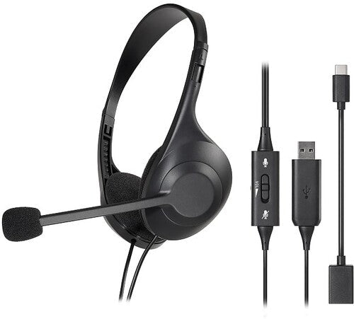Audio - Technica - Audio Technica Ath - 102usb Dual - ear Usb Hdst Blk - Corkys Coffee