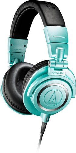 Audio - Technica - Audio Technica Athm50xib Pro Headphones Ice Blue - Corkys Coffee