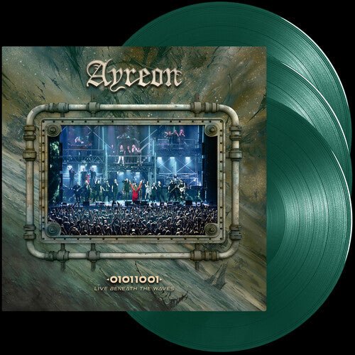 AYREON - 01011001 - Live Beneath the Waves - Green - Corkys Coffee