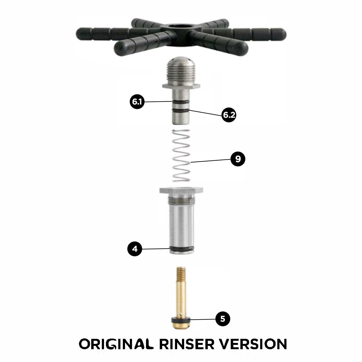 Barista Basics Complete Rinser Maintenance Kit, Countertop and Drop - In Rinsers - Corkys Coffee