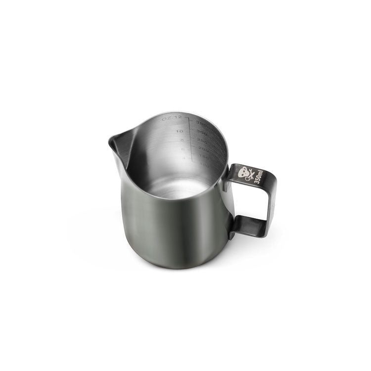 Barista Basics Milk Frothing Pitcher, 12oz, Black - Corkys Coffee
